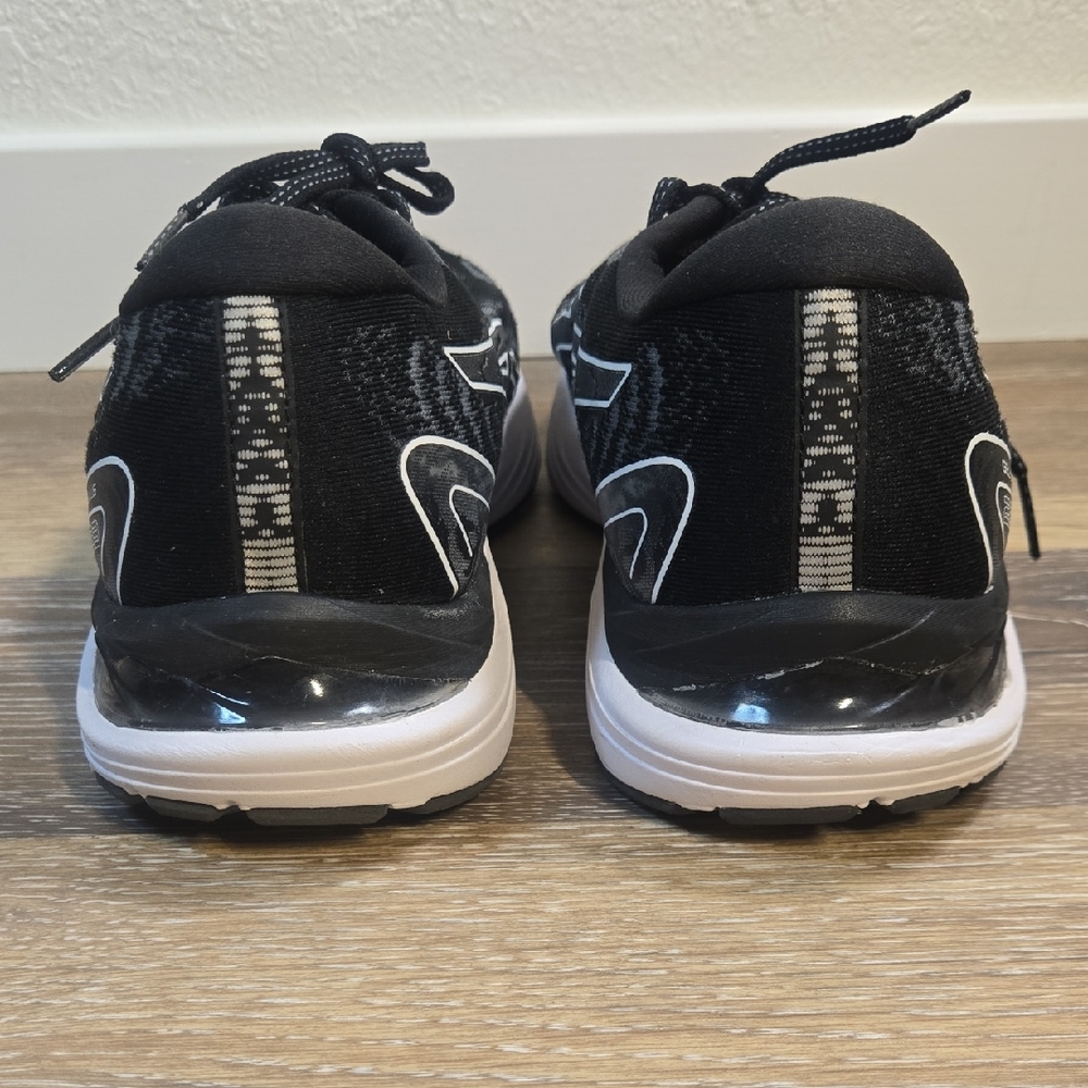 ASICS Black and White Athletic Sneakers - Picture 4 of 11